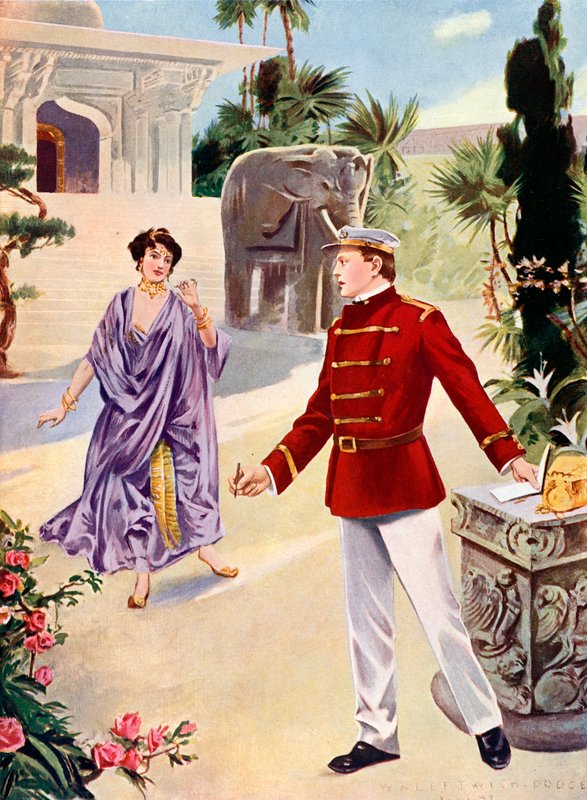 Lakme, Perde I sahne x by William de Leftwich Dodge