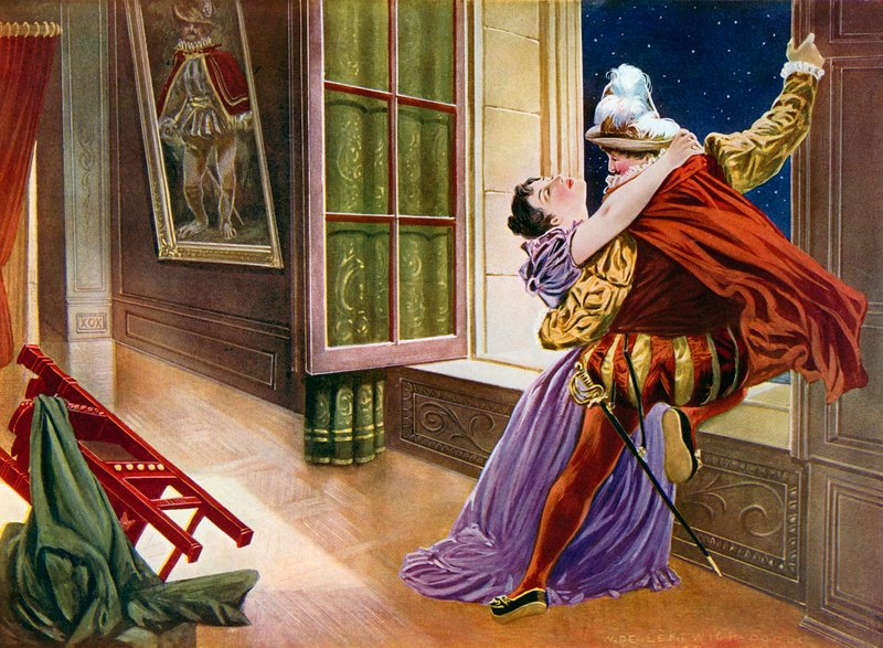 Les Huguenots, Perde III sahne v by William de Leftwich Dodge