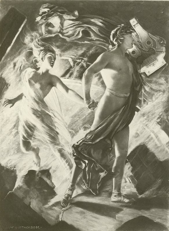 Orpheus ve Eurydice, IV. Perde 1. sahne (gravür) by William de Leftwich Dodge