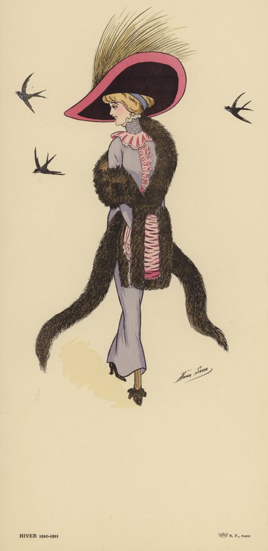 1910-1911 kış modası by Xavier Sager