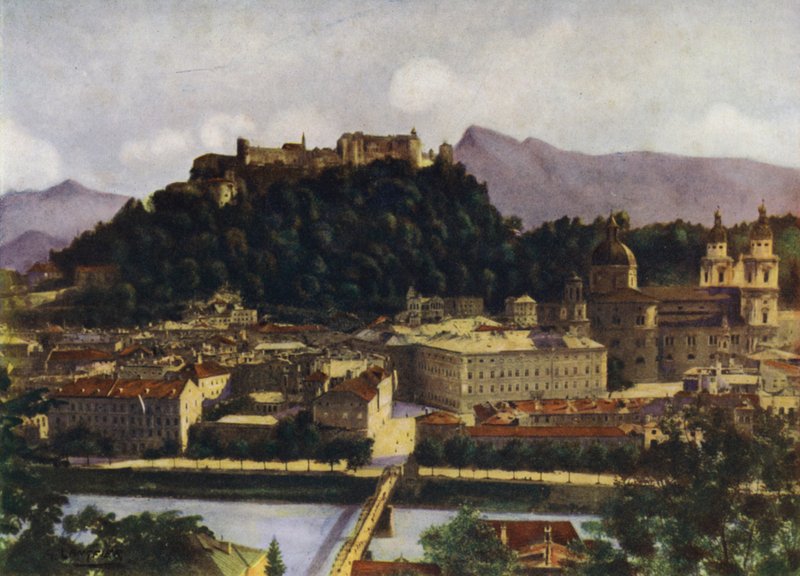 Salzburg ve Hohen-Salzburg, Avusturya