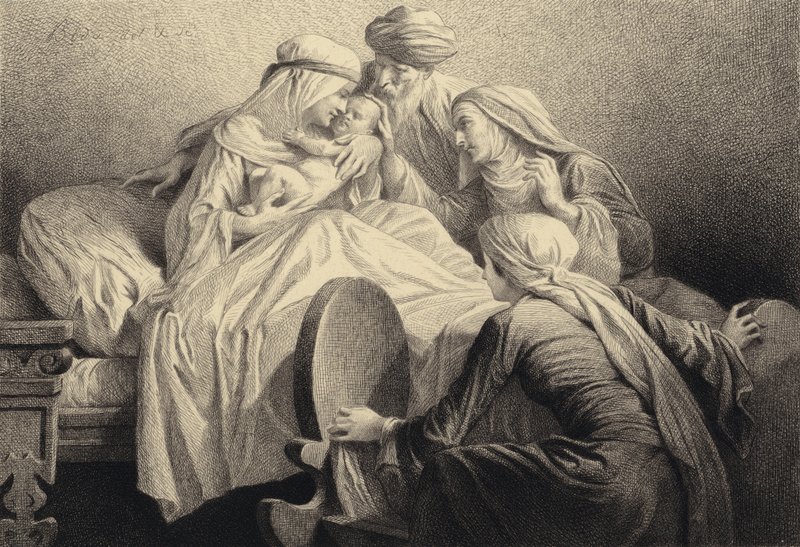 Dünyaya doğmuş bir adam by after Albert Robida
