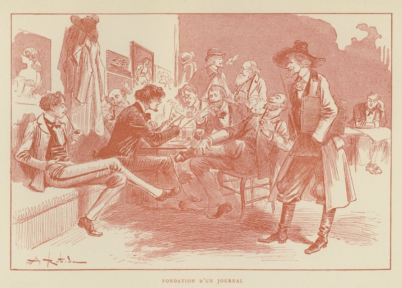 DUn Dergisi Vakfı by after Albert Robida