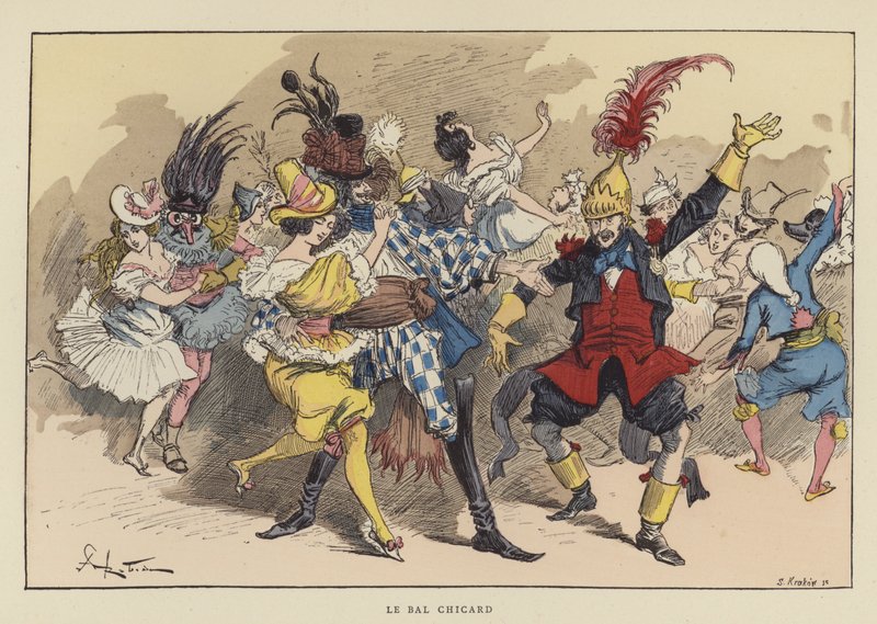 Chicard Topu by after Albert Robida
