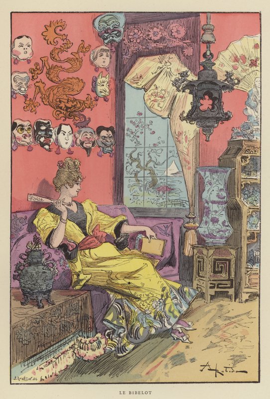 Le Bibelot by after Albert Robida