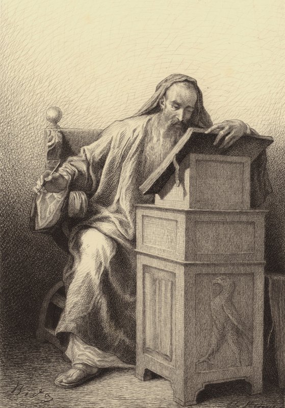 Aziz John by after Albert Robida