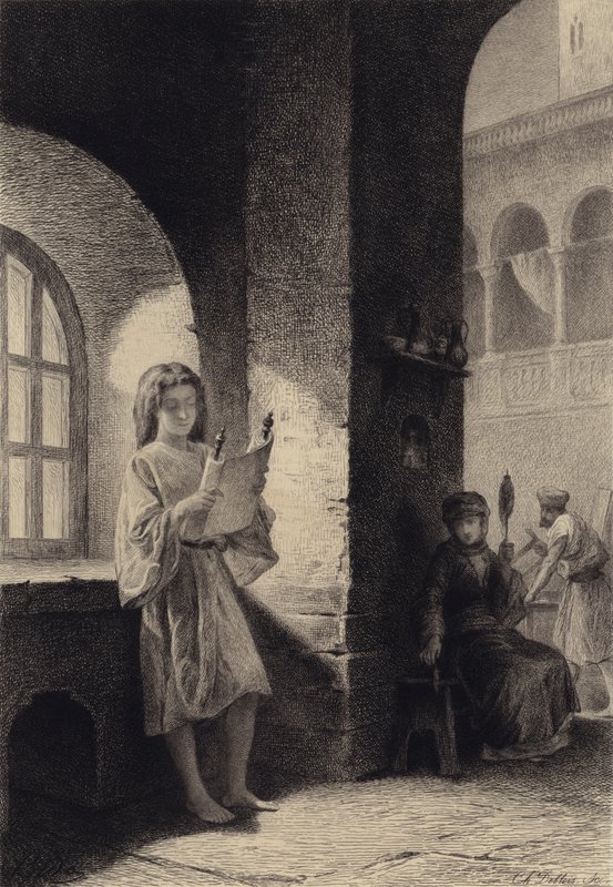 Çocuk İsa by after Albert Robida