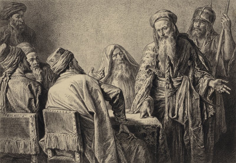 Baş Rahiplerin Memurları by after Albert Robida