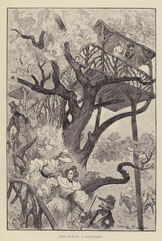 Bölüm A Robinson by after Albert Robida