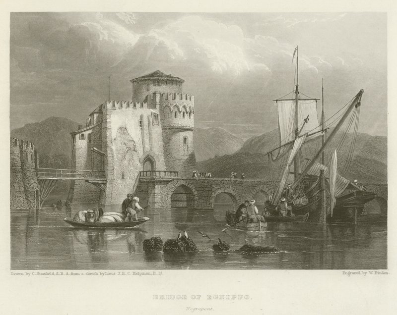 Egnippo Köprüsü, Negropont by after C. Stanfield