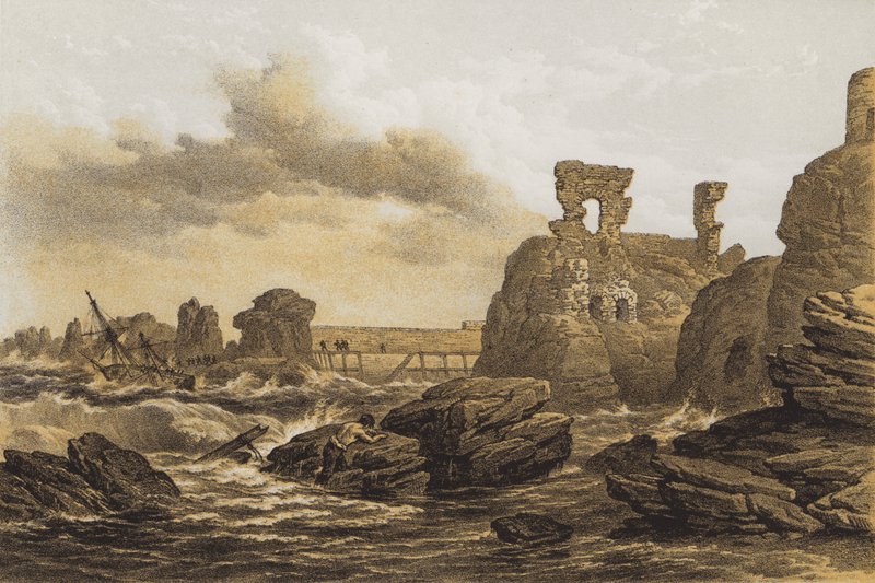 Dunbar (kromolitho) by after C. Stanfield