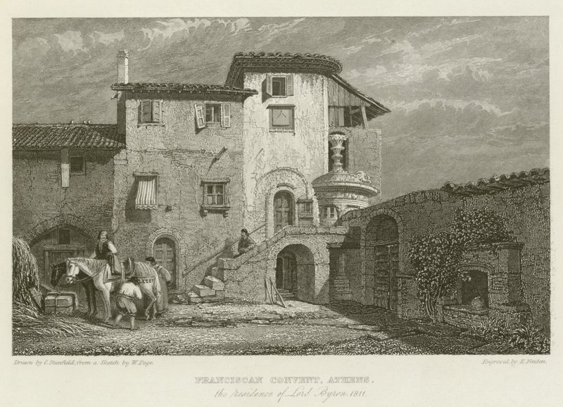 Fransisken Manastırı, Atina, Lord Byron