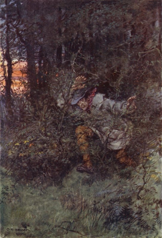 Martin Chuzzlewit için illüstrasyon by after Charles Edmund Brock
