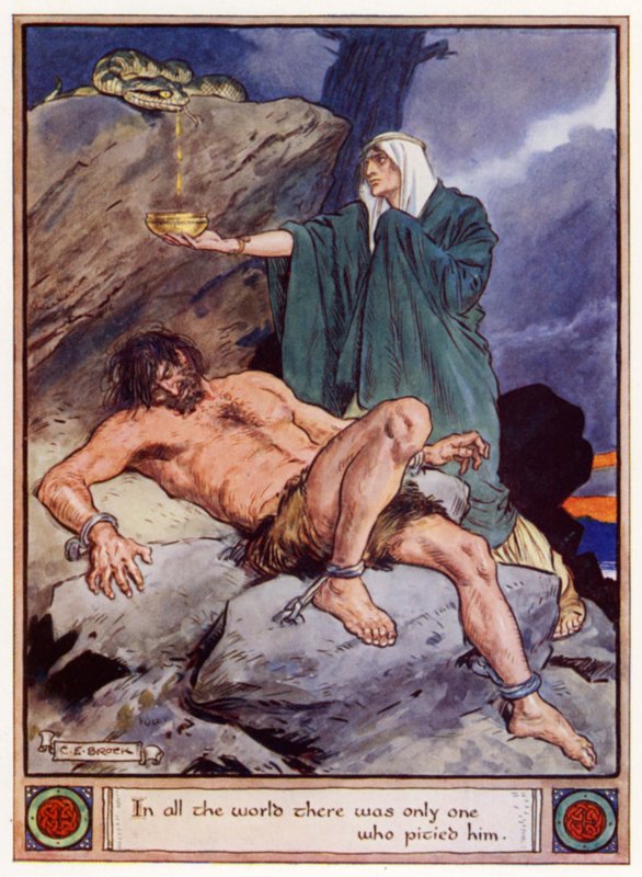 Bütün dünyada ona acıyan tek kişi vardı by after Charles Edmund Brock