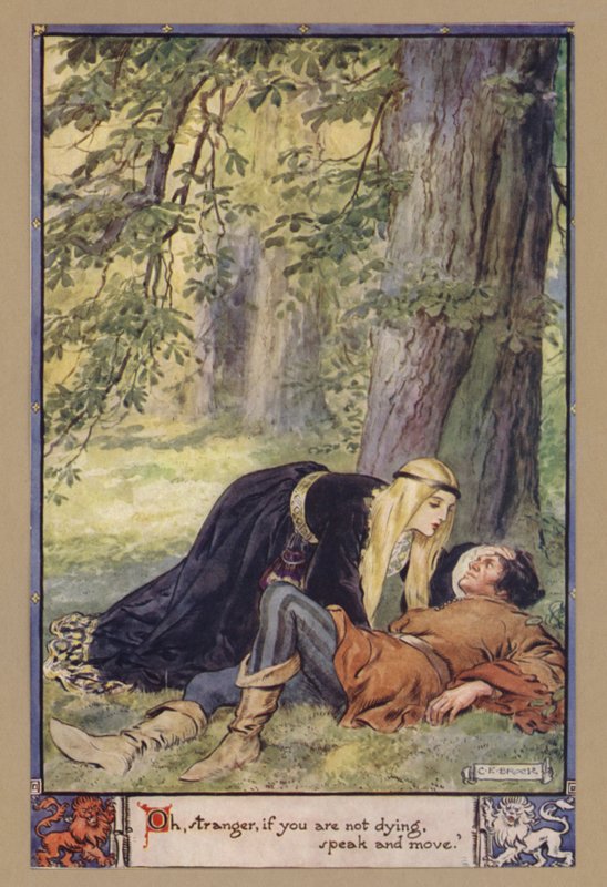 Ah yabancı, ölmüyorsan konuş ve hareket et by after Charles Edmund Brock