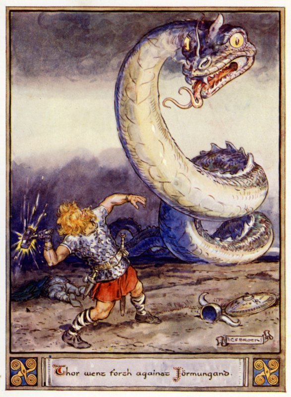 Thor, Jormungand