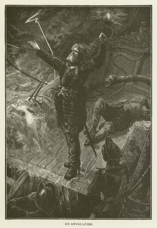 Sör Amyas Leigh by after Charles J. Staniland