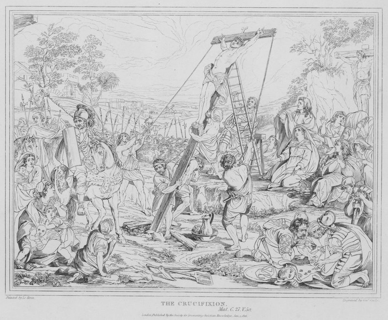 Çarmıha Gerilme, Matta by after Charles Le Brun
