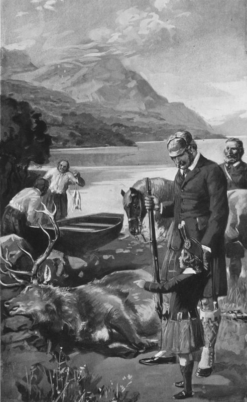 Genç Bir Dağlı Olarak Galler Prensi by after Charles Mills Sheldon