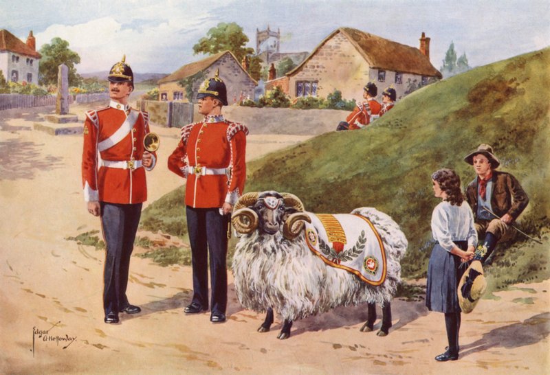Derby Tom, Sherwood Ormancılarının Hayvan Koçu by after Edgar Alfred Holloway