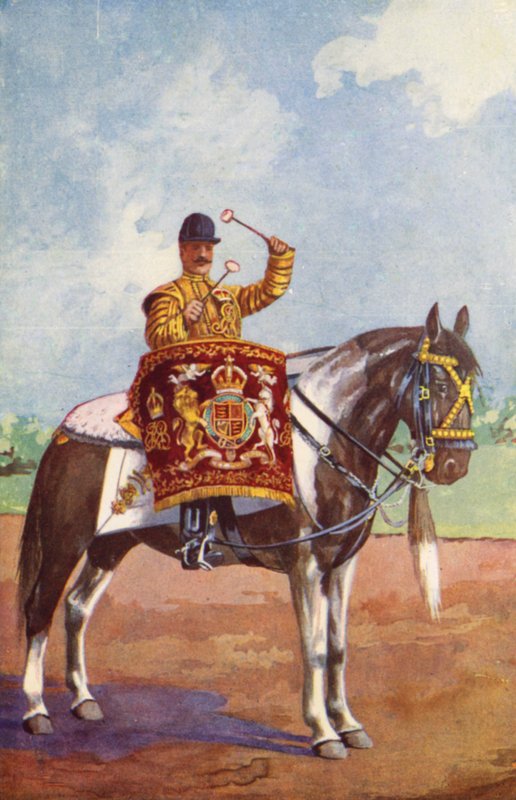 1. Can Muhafızlarının Davul Atı by after Edgar Alfred Holloway