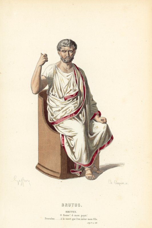 Brütüs by after Edmond A.F. Geffroy