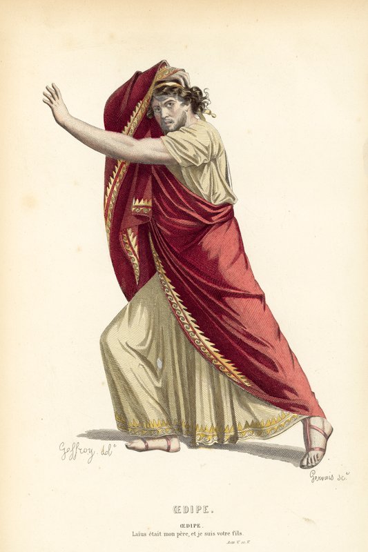 Oidipus by after Edmond A.F. Geffroy