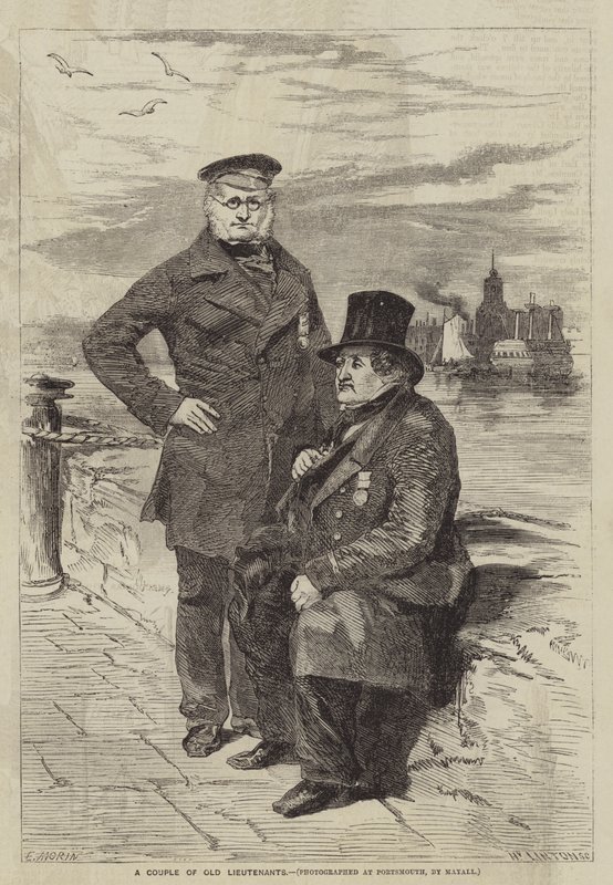 Birkaç Yaşlı Teğmen by after Edmond Morin