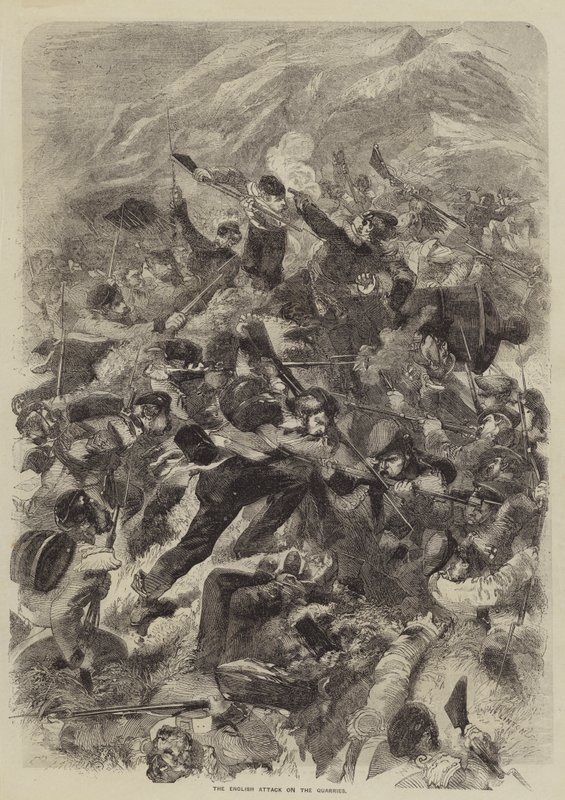 Ocaklara İngiliz Saldırısı by after Edmond Morin
