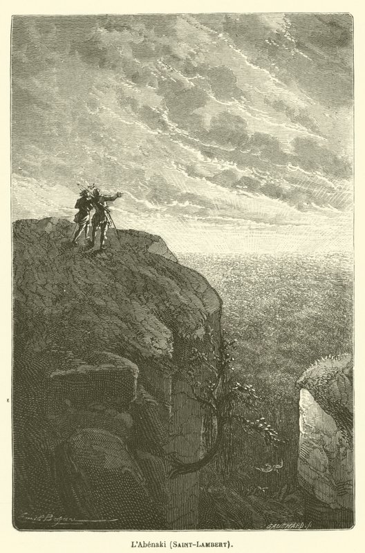 LAbenaki, Saint-Lambert by after Emile Antoine Bayard