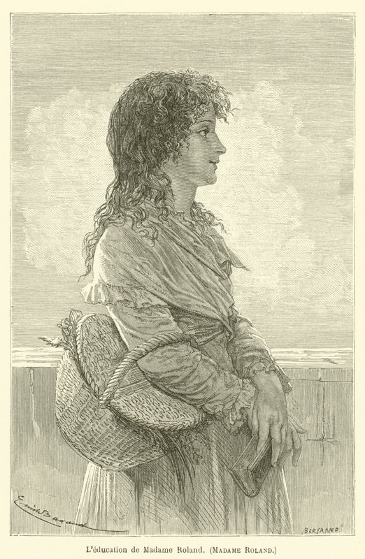 Konum Day Madame Roland, Madame Roland by after Emile Antoine Bayard
