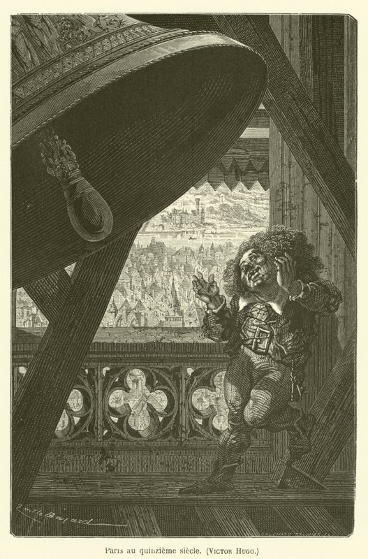 On beşinci yüzyılda Paris, Victor Hugo by after Emile Antoine Bayard