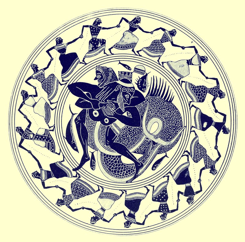 Herakles, Triton