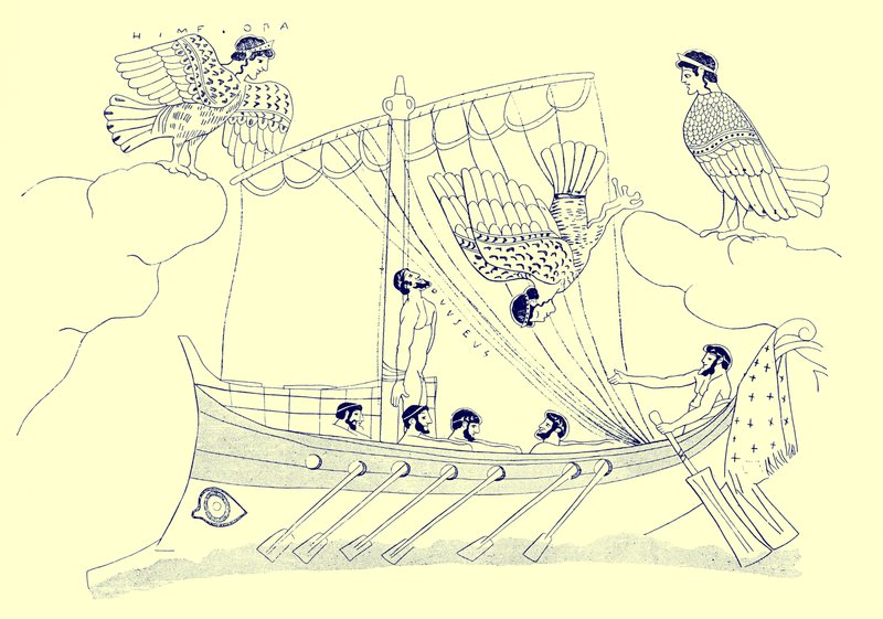 Ulysses ve Sirenler, J. E. Harrison ve D. S. MacColl
