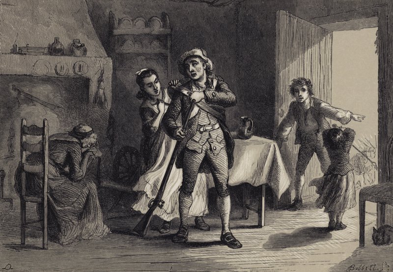 Bir Dakika Adam Savaşa Hazırlanıyor by after Felix Octavius Carr Darley