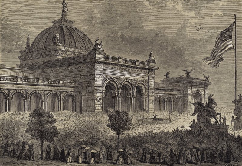 Centennial Sergisinin Açılışı, 10 Mayıs 1876 by after Felix Octavius Carr Darley