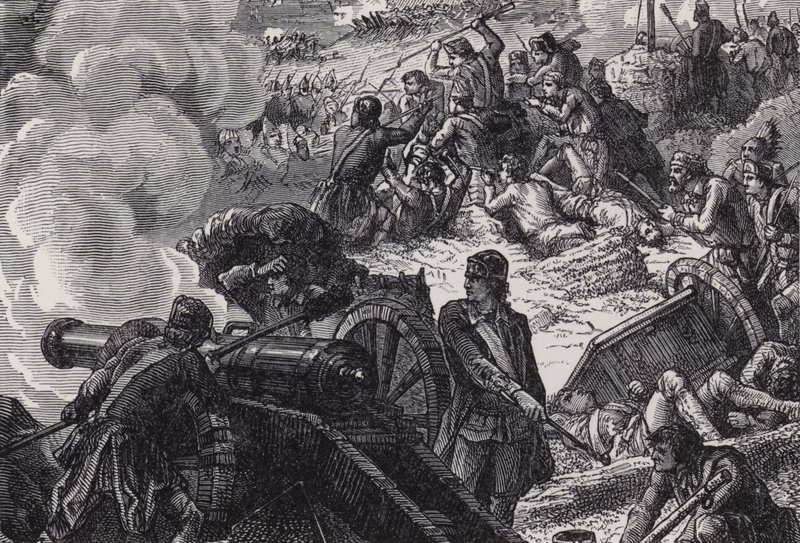 Bunker Hill Savaşı by after Felix Octavius Carr Darley
