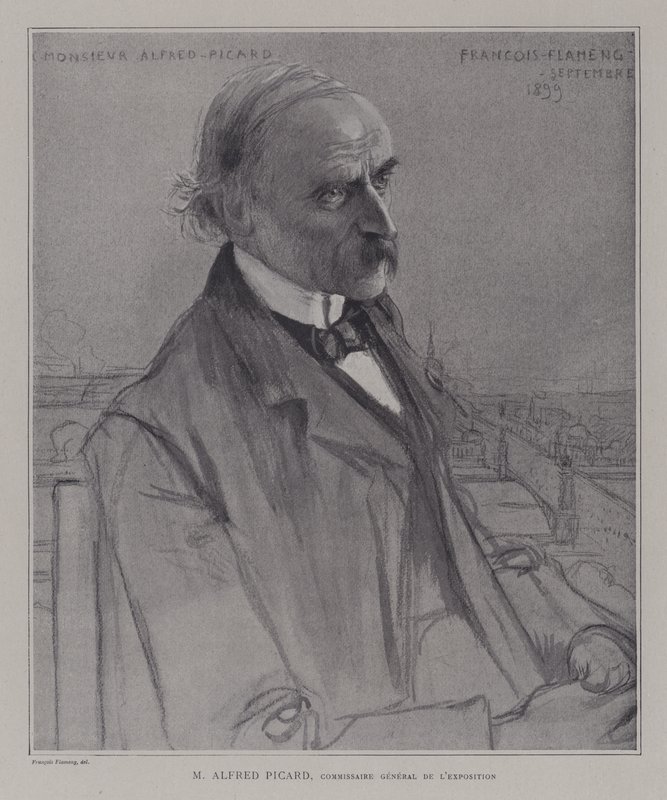 Alfred Picard, Exposition Universelle 1900, Paris Genel Komiseri by after Francois Flameng