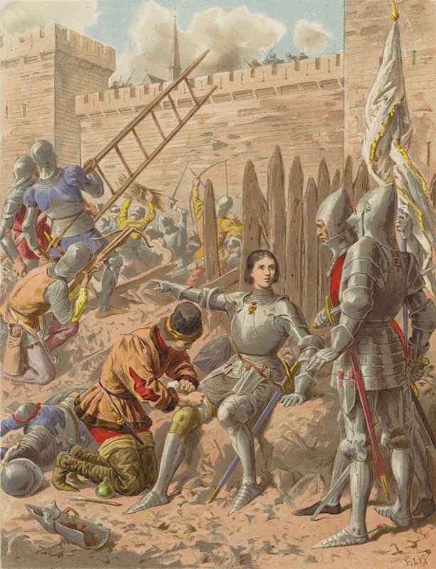 Paris Kuşatması (chromolitho) by after Frederic Theodore Lix