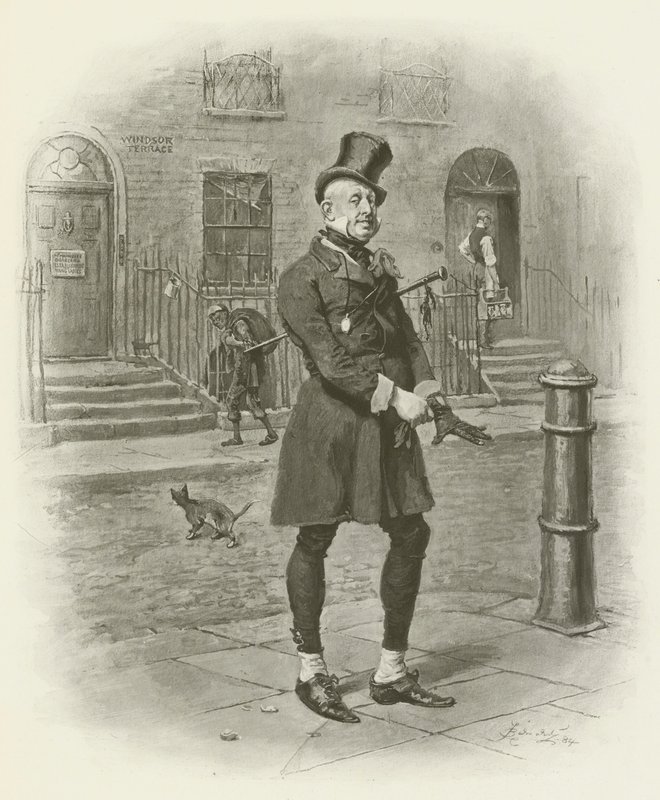 Bay Micawber by after Frederick Barnard