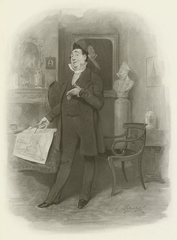 Bay Pecksniff by after Frederick Barnard