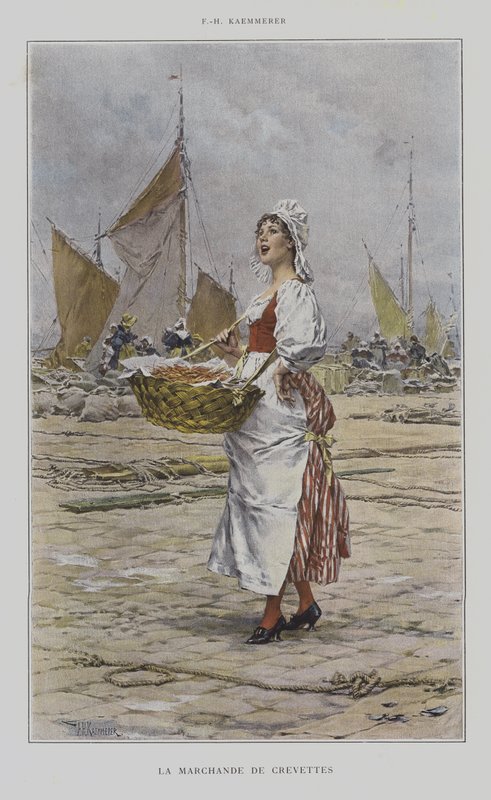 Karides Tüccarı by after Frederik Hendrik Kaemmerer