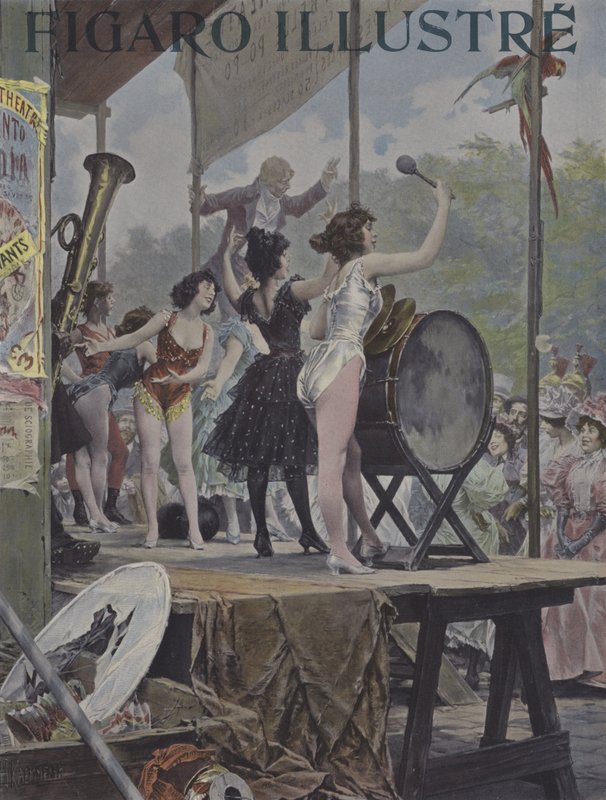 Geçit töreni. Le Figaro Illustre, Kasım 1897