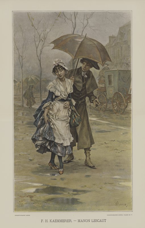 manon lescaut by after Frederik Hendrik Kaemmerer
