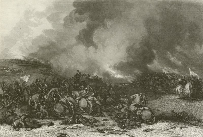 Naseby Savaşı by after George Cattermole