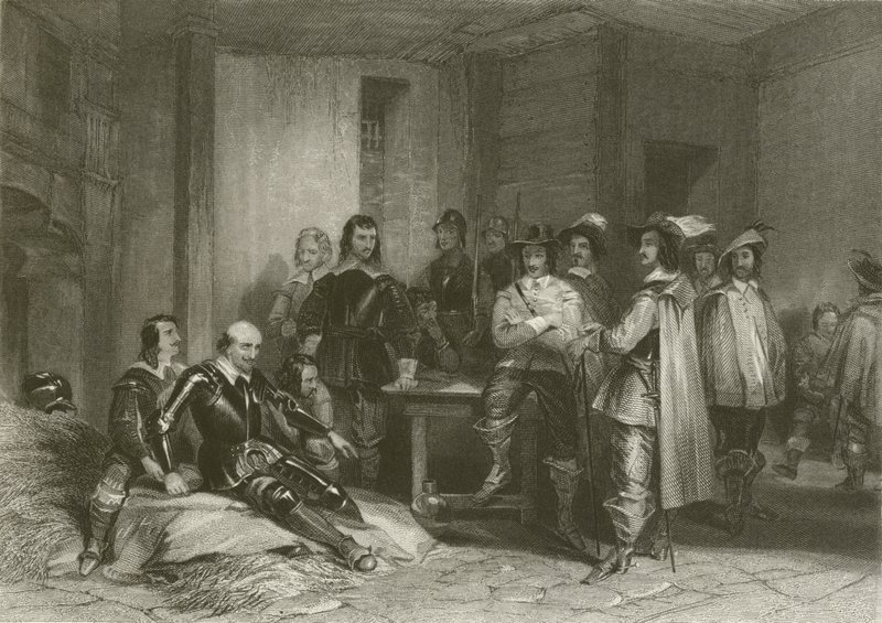 Lindsey Kontunun Ölümü by after George Cattermole