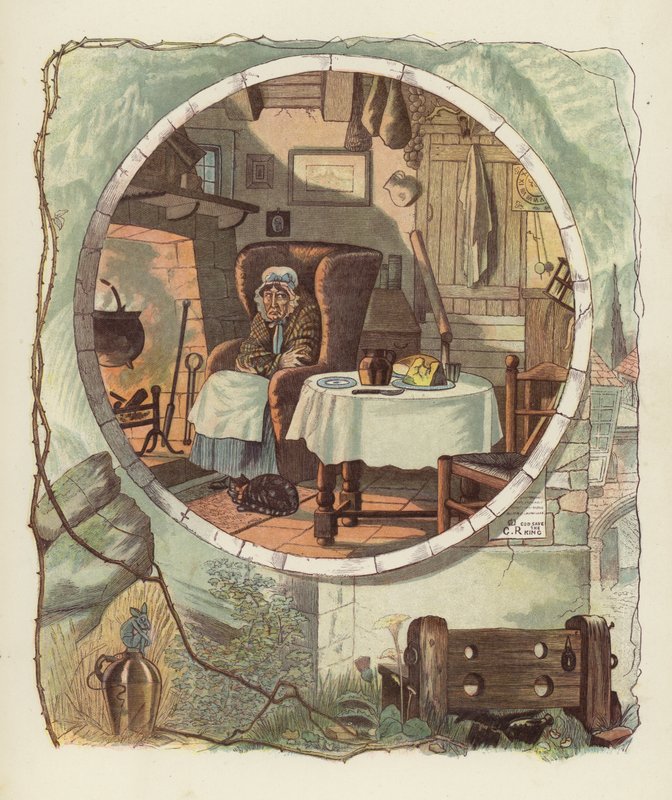 Robert Burns tarafından Tam OShanter için İllüstrasyon by after George Cruikshank