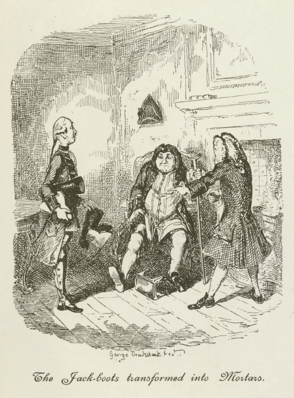 Tristram Shandy için İllüstrasyon by after George Cruikshank