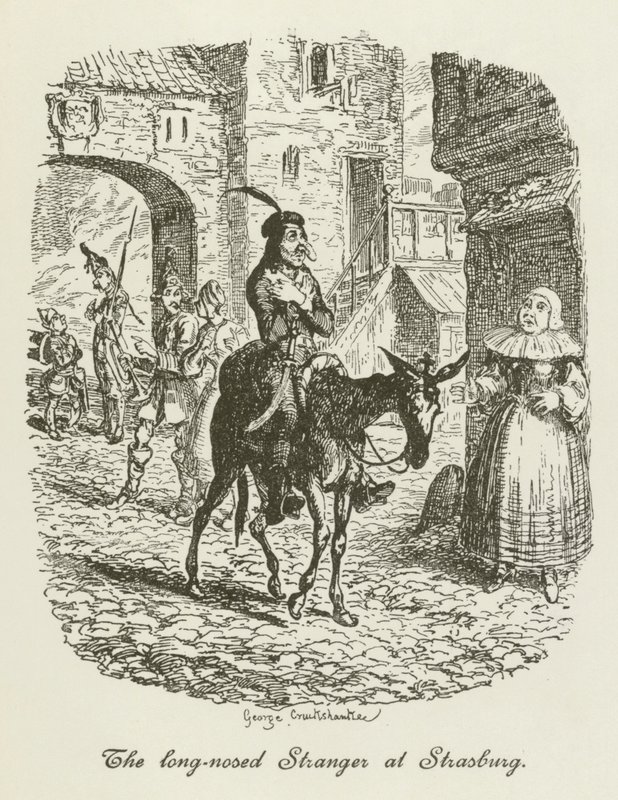 Tristram Shandy için İllüstrasyon by after George Cruikshank