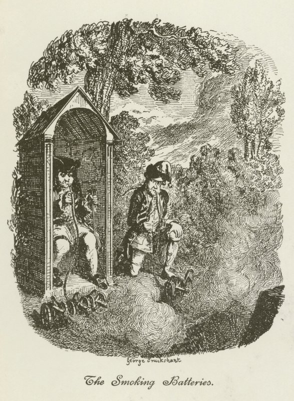 Tristram Shandy için İllüstrasyon by after George Cruikshank